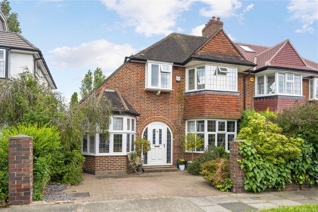 Thumbnail Semi-detached house for sale in Beechcroft Avenue, New Malden, Surrey