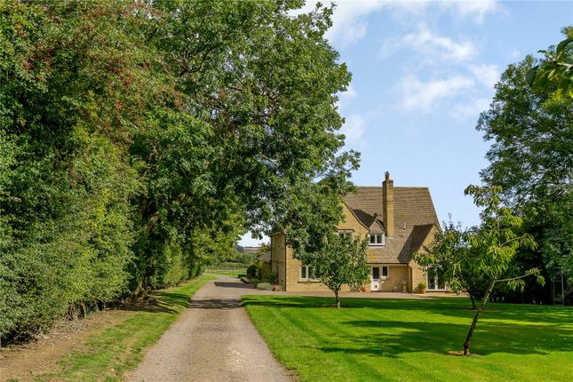 Thumbnail Detached house for sale in Spring Lodge Farm, Haddon, Peterborough, Cambridgeshire