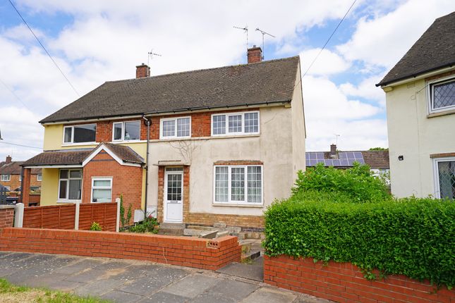 Semi-detached house for sale in Kirminton Gardens, Thurnby Lodge, Leicester