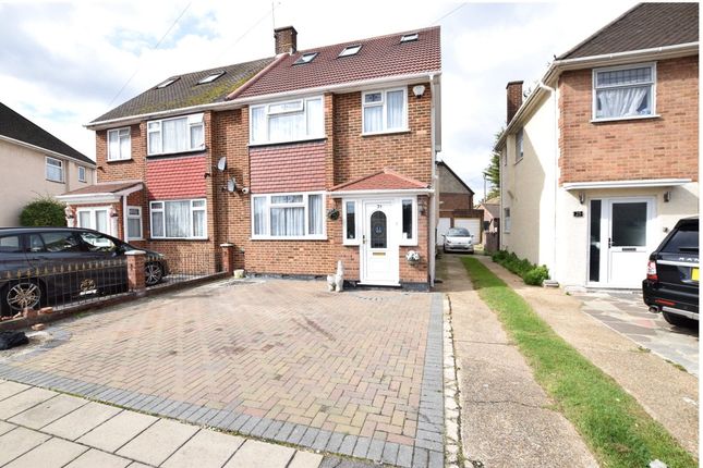 Thumbnail Semi-detached house for sale in Chafford Way, Romford