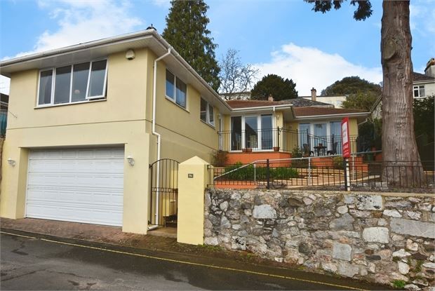 Thumbnail Detached bungalow for sale in Rundle Road, Knowles Hill, Newton Abbot, Devon.