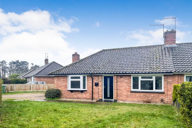 Thumbnail Semi-detached bungalow for sale in Yelverton Close, Hellesdon, Norwich