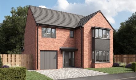 Thumbnail Detached house for sale in Kettlewell, Langley Park, Durham