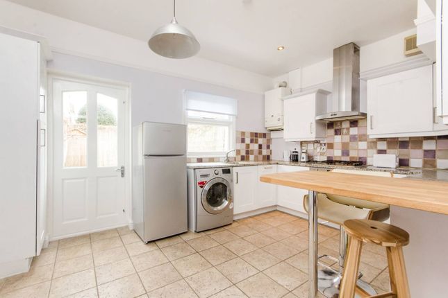 Thumbnail End terrace house to rent in Faraday Road, Wimbledon, London