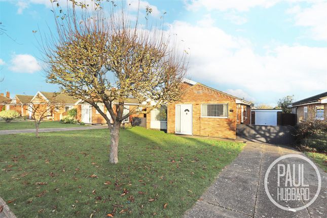 Thumbnail Detached bungalow for sale in Highland Way, Oulton Broad
