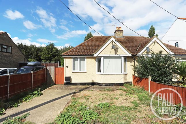 Thumbnail Semi-detached bungalow for sale in Stradbroke Road, Lowestoft