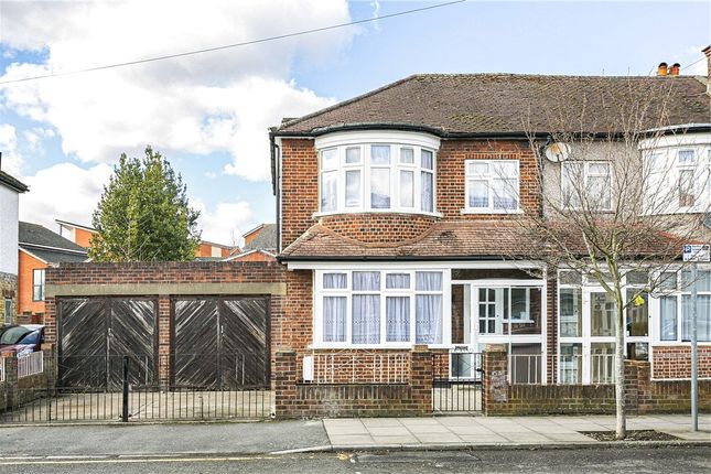 Thumbnail End terrace house for sale in Edgehill Road, Mitcham