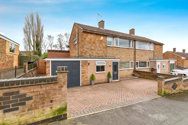 Thumbnail Semi-detached house for sale in Saltersford Grove, Grantham