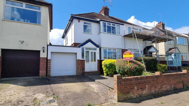 Thumbnail Semi-detached house for sale in Windsor Crescent, Duston, Northampton
