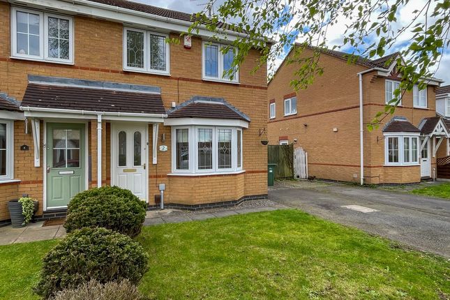 Thumbnail Semi-detached house to rent in Lancelot Close, Leicester