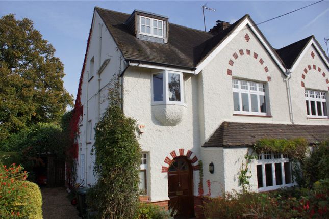 Thumbnail Semi-detached house for sale in Longcroft Avenue, Harpenden, Hertfordshire