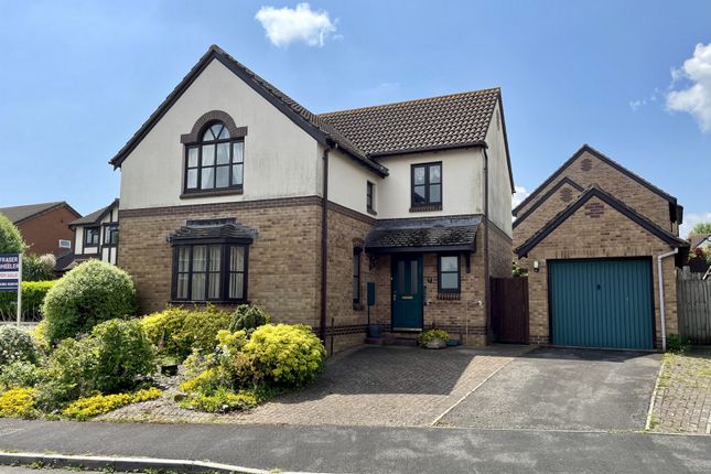 Thumbnail Detached house for sale in Fowler Close, Exminster