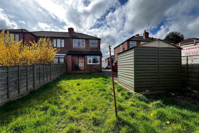 Semi-detached house for sale in Longmead Avenue, Stockport, Cheshire