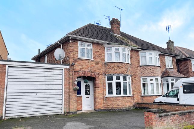 Thumbnail Semi-detached house for sale in Stonehurst Road, Braunstone, Leicester
