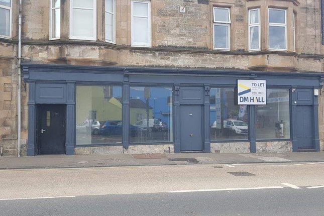 Retail premises to let in St. Colms Place, School Street, Largs