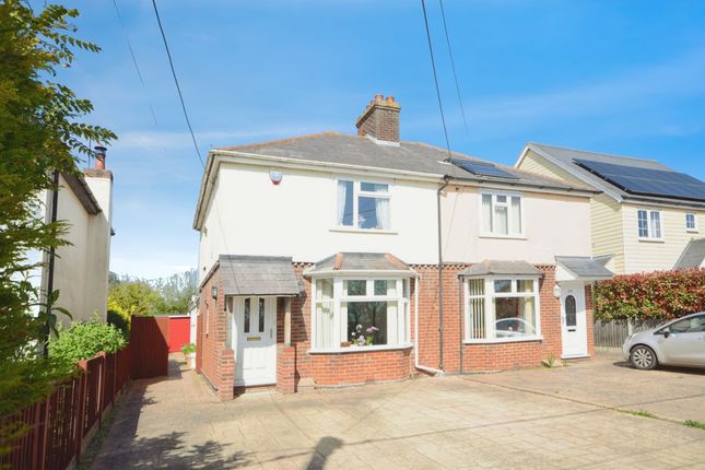 Semi-detached house for sale in Coggeshall Road, Marks Tey, Colchester
