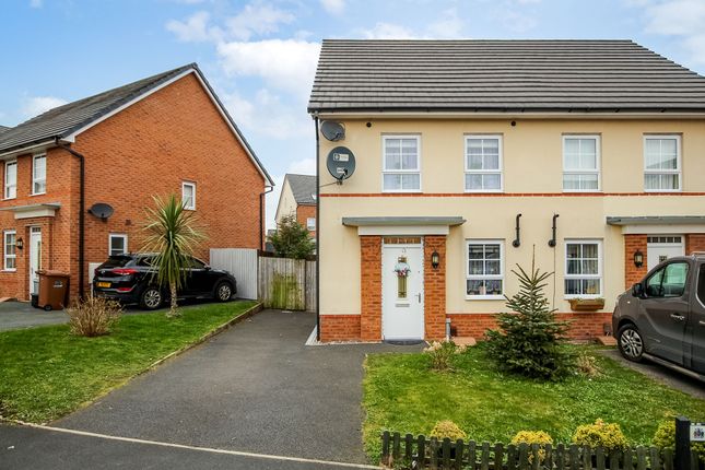 Thumbnail Semi-detached house for sale in Leighton Drive, St. Helens