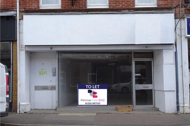 Thumbnail Retail premises for sale in 53 Seamoor Road, Westbourne, Bournemouth, Dorset