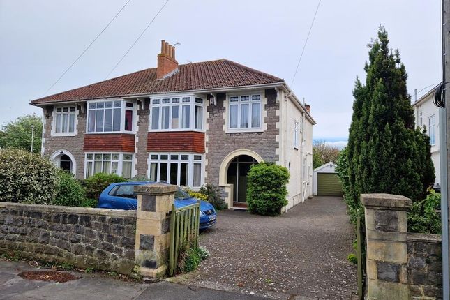 Semi-detached house for sale in Charlton Road, Weston-Super-Mare