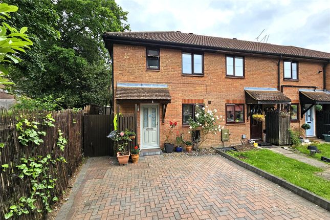 Thumbnail End terrace house for sale in Heather Mead, Frimley, Camberley, Surrey