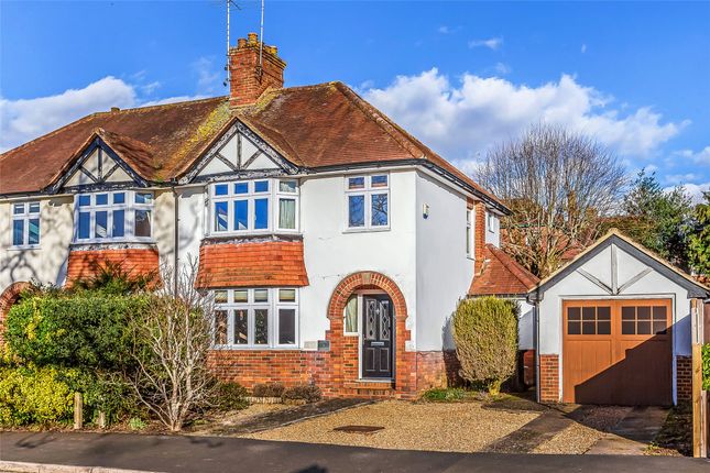 Thumbnail Semi-detached house for sale in Longfield Road, Dorking