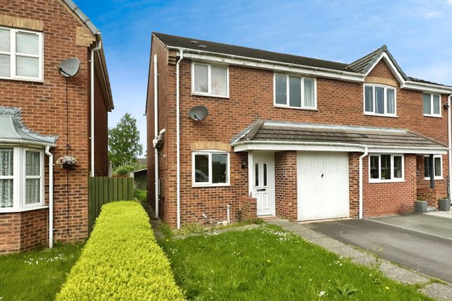 Thumbnail Semi-detached house for sale in Burgess Road, Coalville