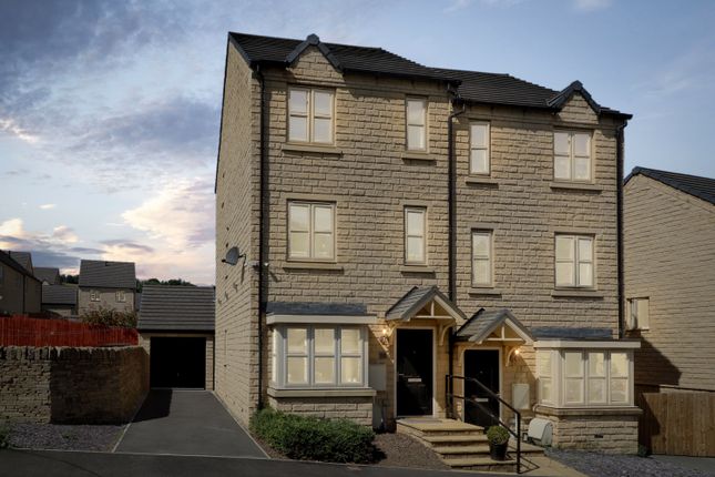 Semi-detached house for sale in Black Rock Drive, Linthwaite, Huddersfield, West Yorkshire