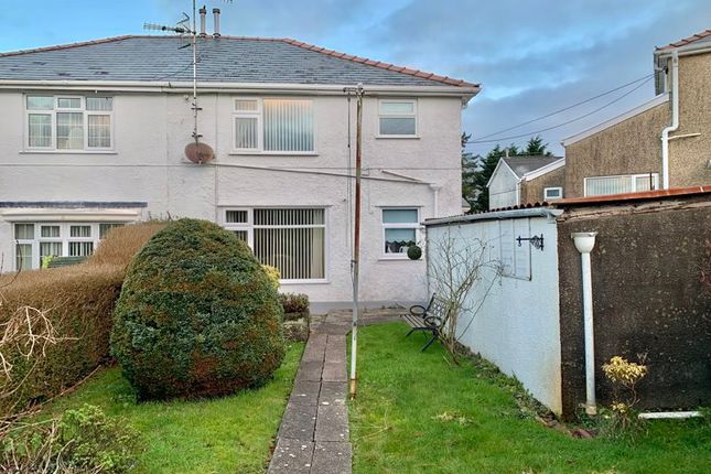 Semi-detached house for sale in Derwen Road, Alltwen, Pontardawe, Swansea