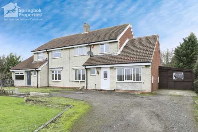 Semi-detached house for sale in Maltby Road, Oldcotes, Worksop, Nottinghamshire