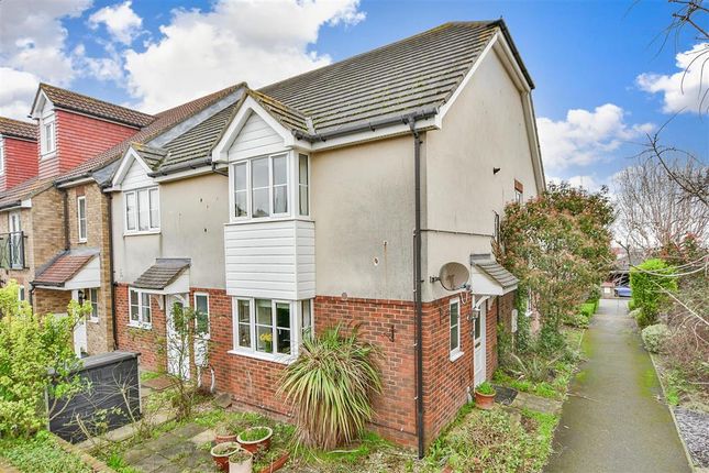 Thumbnail End terrace house for sale in Mariners View, Gillingham, Kent