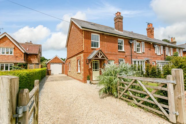 Thumbnail End terrace house for sale in The Green, Dunsfold, Godalming, Surrey