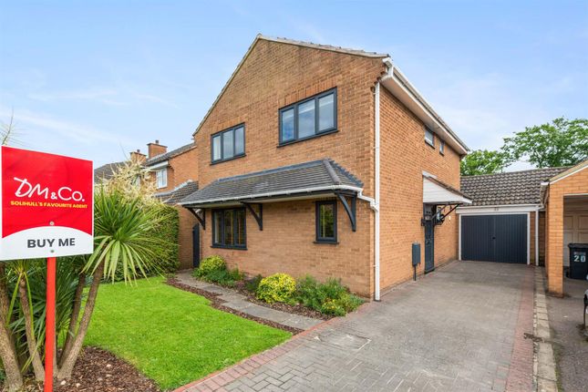 Thumbnail Detached house for sale in Shilton Close, Shirley, Solihull
