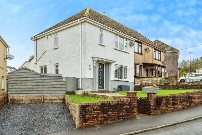 Semi-detached house for sale in Maen Gwyn, Cilmaengwyn, Pontardawe, Swansea