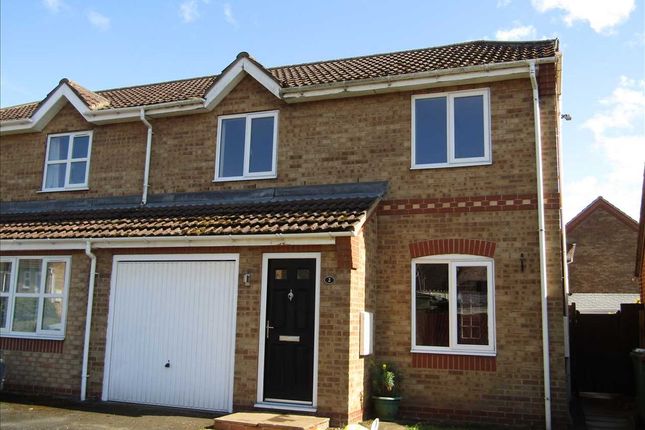 Thumbnail Semi-detached house to rent in Burdock Road, Scunthorpe
