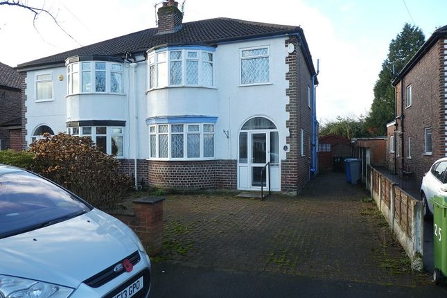 Thumbnail Semi-detached house for sale in Barnfield Crescent, Ashton On Mersey, Sale.