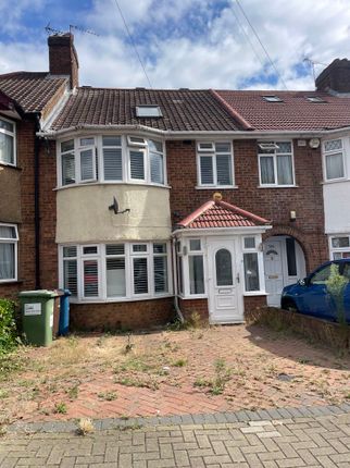 Thumbnail Terraced house to rent in The Chase, Burnt Oak, Edgware