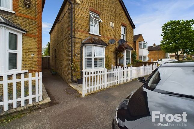 Thumbnail Semi-detached house for sale in Chestnut Grove, Staines-Upon-Thames, Surrey