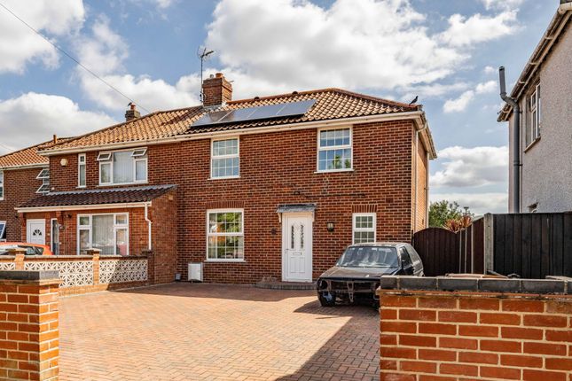 Thumbnail Semi-detached house for sale in Bignold Road, Norwich