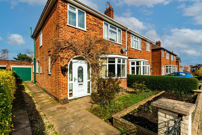 Thumbnail Semi-detached house for sale in Northdene Road, Leicester