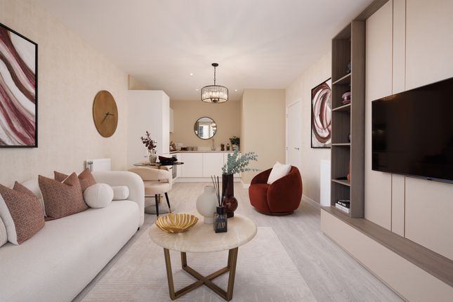 Wide Angle Lounge, Kitchen And Dining Shot