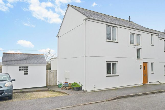 Thumbnail Semi-detached house for sale in The Hayes, Bodmin Road, Truro.