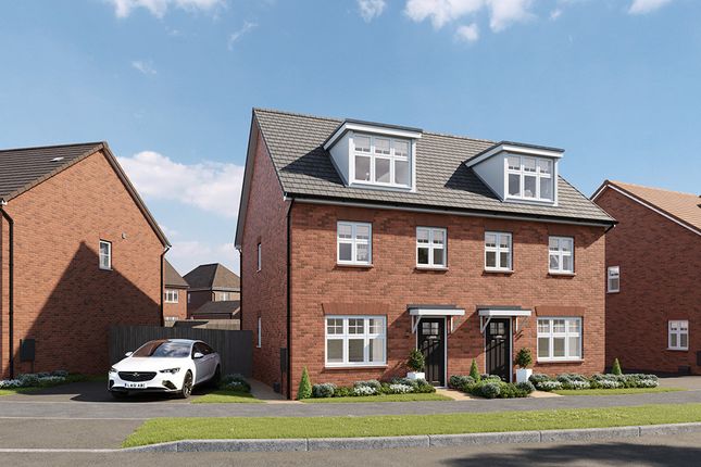 Thumbnail Town house for sale in "The Beech" at Watling Street, Nuneaton