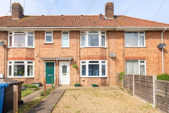 Terraced house for sale in Jex Avenue, New Costessey, Norwich