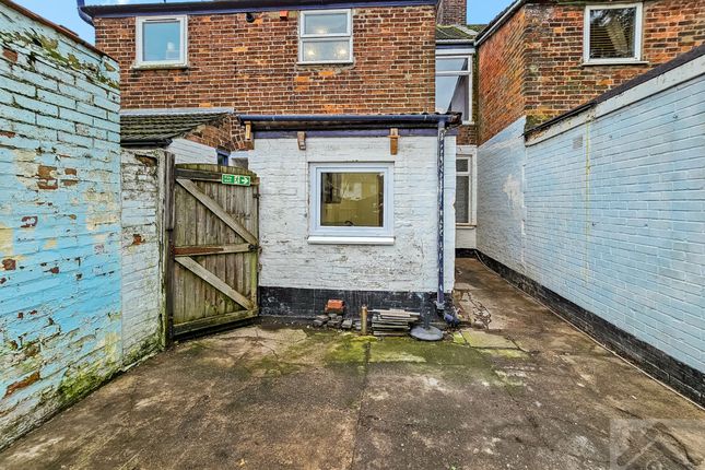 Terraced house for sale in Wisbech Road, King's Lynn, Norfolk