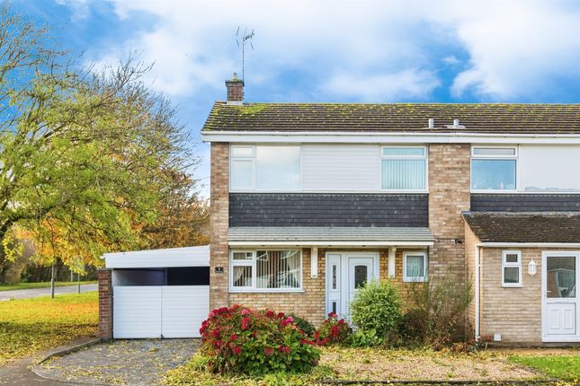 Semi-detached house for sale in Pinnegar Way, Swindon