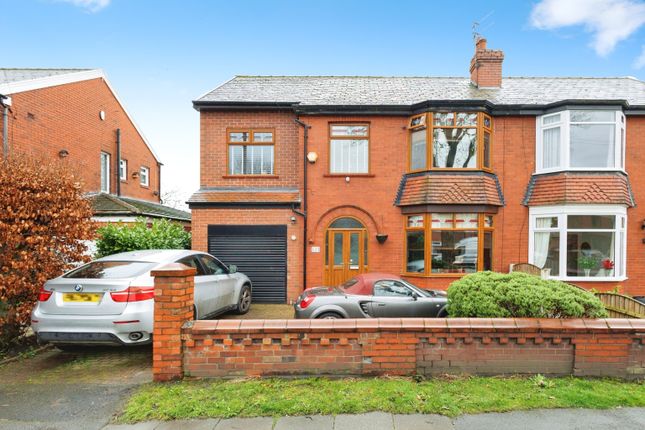 Thumbnail Semi-detached house for sale in Stockport Road, Denton, Manchester, Greater Manchester