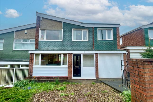 Thumbnail Semi-detached house for sale in Cromer Avenue, Low Fell