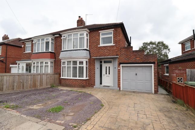Thumbnail Semi-detached house for sale in Lime Grove, Fairfield, Stockton-On-Tees