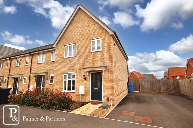 End terrace house for sale in Vale View Road, Sproughton, Ipswich, Suffolk