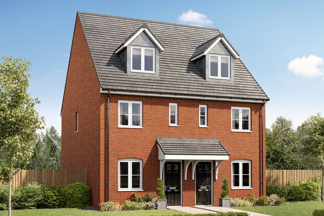 Thumbnail End terrace house for sale in "The Windermere" at Compass Point, Market Harborough